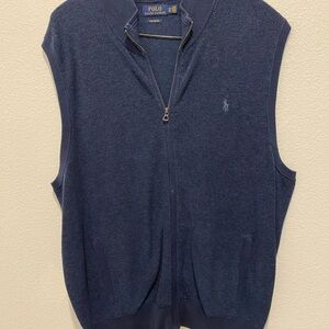 Polo by Ralph Lauren Men's Navy Sweater Vest